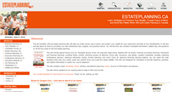 Desktop Screenshot of estateplanning.ca